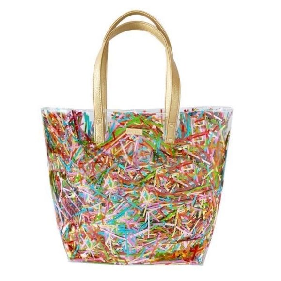 Packed Party Bags Nwt Packed Party Tinsel Tote Bag Poshmark